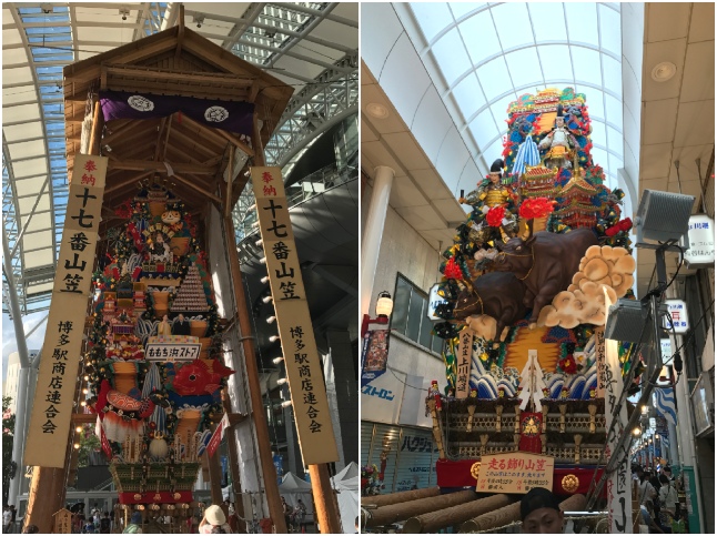 博多祇園山笠の飾り山