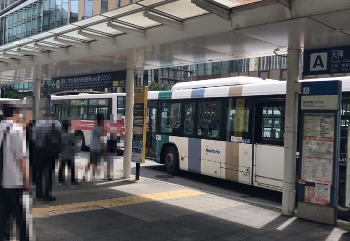 博多駅のバス停A