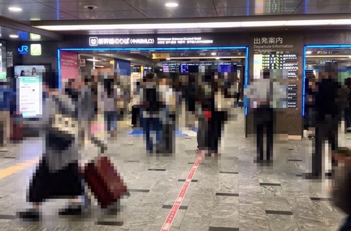 博多駅新幹線乗り場